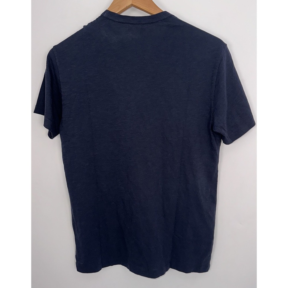 New Todd Snyder Shirt Mens Small Navy Blue Slub Pocket Tee Homespun USA Made - Picture 7 of 7